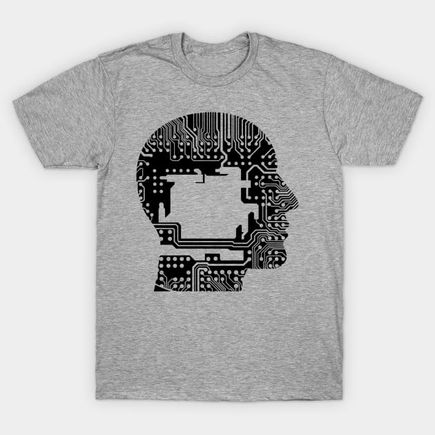 Gears Computation Line Intelligence T-Shirt by EagleAvalaunche